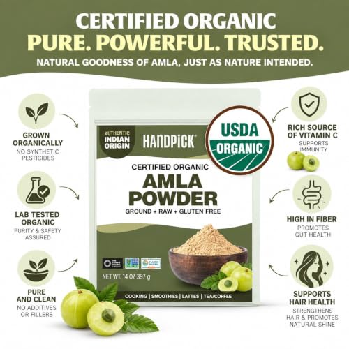 HANDPICK USDA Organic Amla Powder