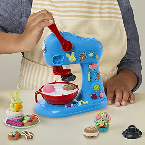 Play-Doh Kitchen Creations Ultimate Cookie Baking Playset with Toy Mixer, 25 Tools, and 15 Cans, Toddler Toys, Non-Toxic (Amazon Exclusive) - image 3
