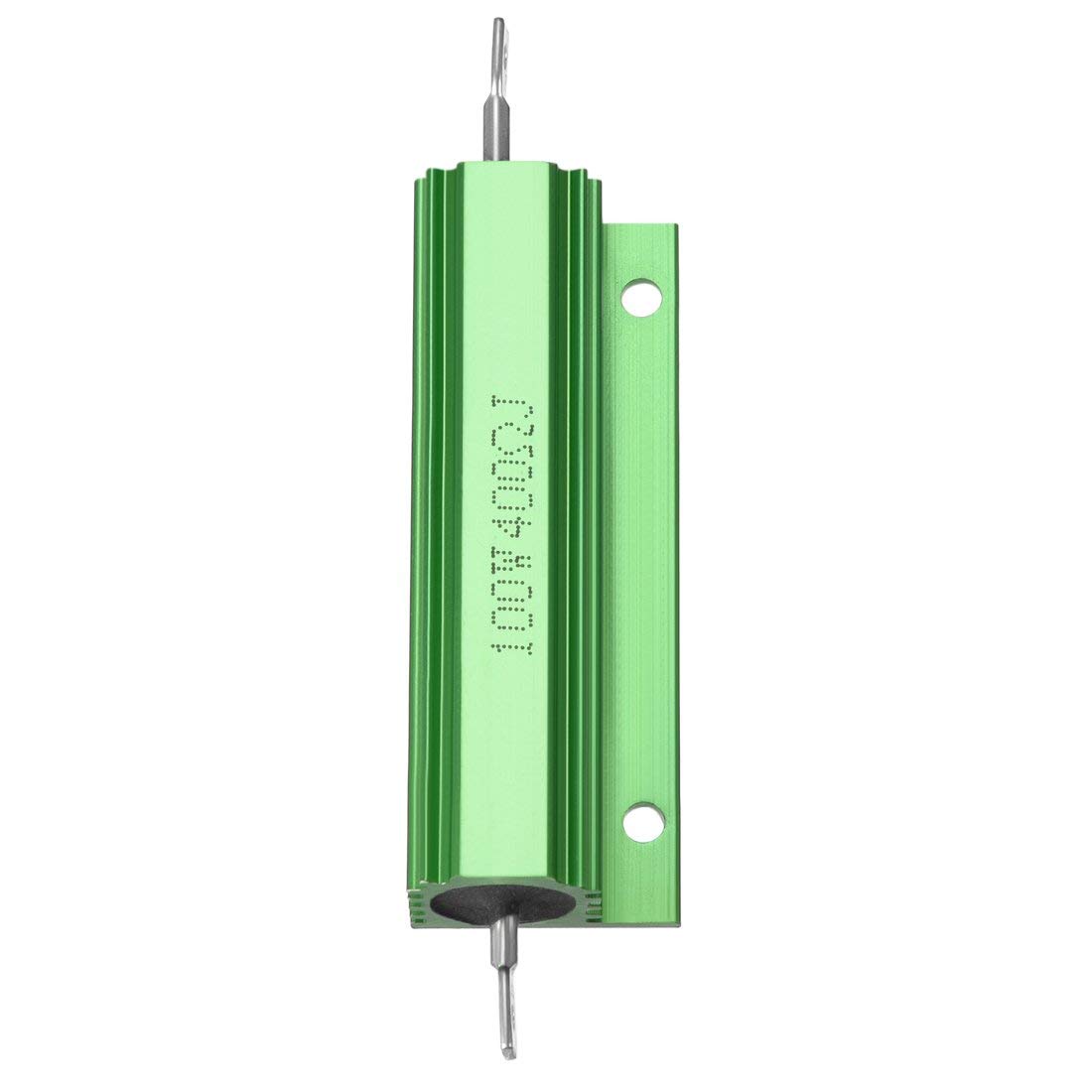 2 Resistori In Alluminio 100W 0.1 Ohm 5% - Bobinati Per LED, Convertitori, Circuiti Elettrici - Dissipazione Di Calore - 3