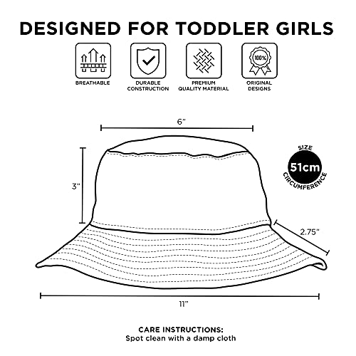 Disney Toddler Sunhat, Minnie Mouse Kids Bucket Hat And Matching Girls Baseball Cap For Beach, Size 2-4, 2-4T #TOP5