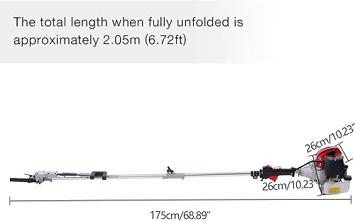 Miniatura 5 de Recogedor de frutas vibratorio, alimentado por gasolina, motor de dos tiempos de 43 cc para aceitunas, nueces, granos de café