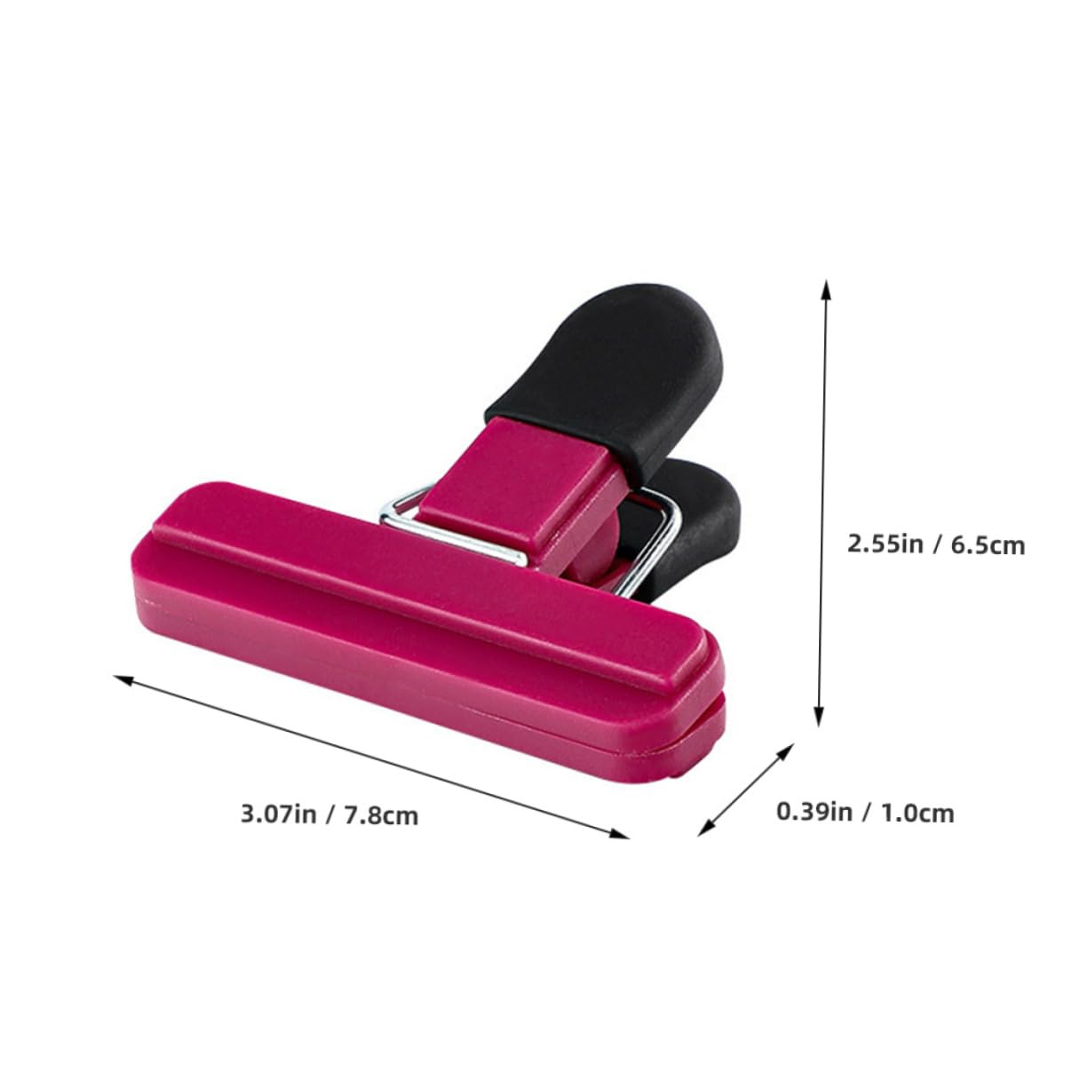 SOLUSTRE 5pcs Food Bag Clips Sealing Clips for Household Snack Packaging Strong Grip to Prevent Leaks