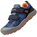 Mishansha Kinderschuhe Trekking Wanderschuhe Jungen Outdoor Halbschuhe Atmungsaktive Freizeitschuhe Leichte Walking Laufschuhe Blau 35 EU