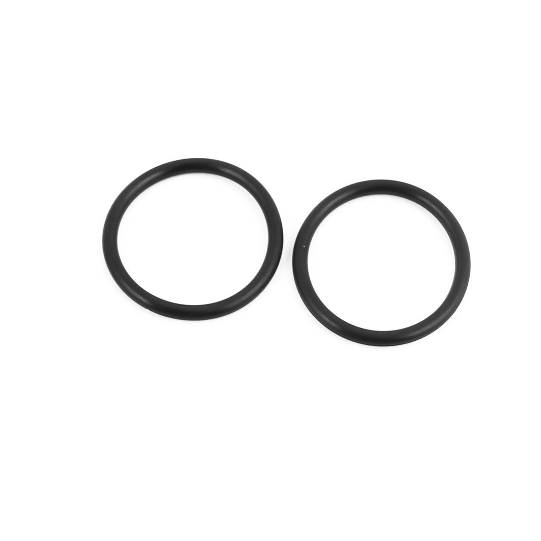 Sellify 30Pcs 22mmx1.9mm Rubber O-Rings NBR Heat Resistant Sealing Ring Grommets Black 1
