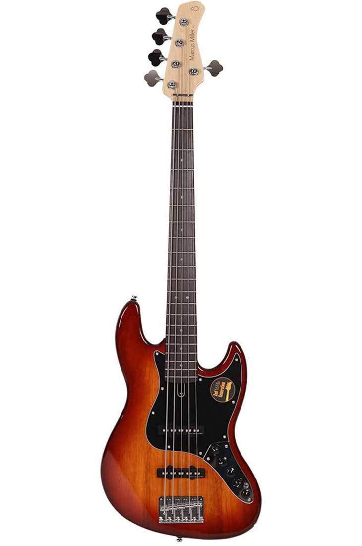 ベース sire V3 2nd Generation 5st Sire Marcus Miller V3-5 (2nd Gen) TS Bass, Tobacco Sunburst