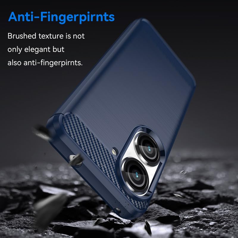 Image of Basic Case for Zenfone 9 /10 (Carbon Fibre Blue)