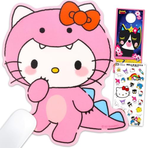 Hello Kitty Mouse Pad Office Supply Bundle - Anti-Slip Rubber Base Mousepad image 5