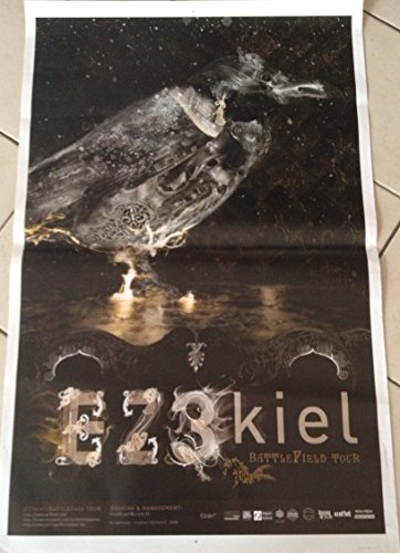 Affiche Ez3Kiel Battle Field Tour 70x100 cm grand poster rock