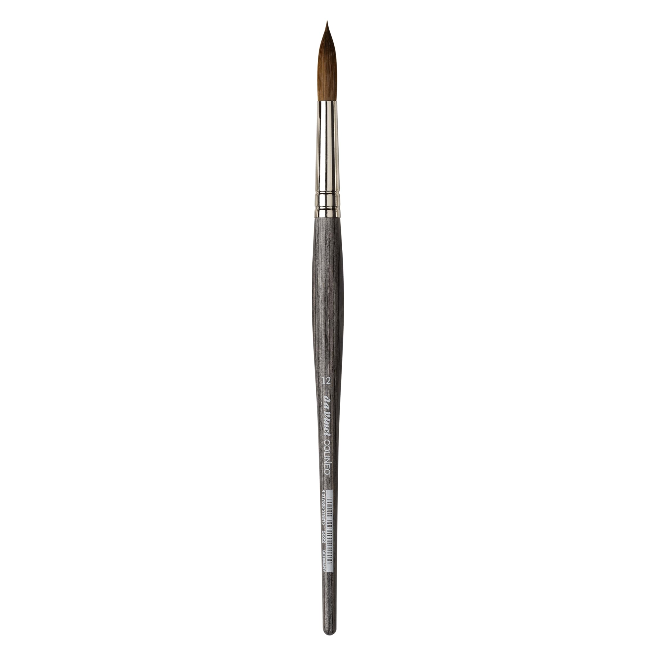 da Vinci, COLINEO Short Handle, Watercolour Brush, Synthetic Fibres, Artist Brush, Watercolour Painting, Liquid Acrylic Paints, Made in Germany, Round, Size 12