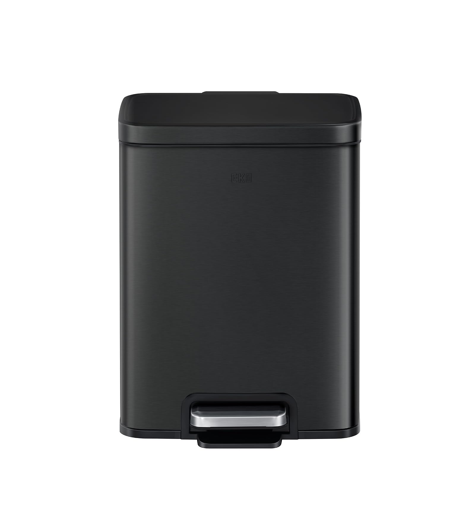 Obsessions EKO 12L Step Trash Can - Matte Black -1