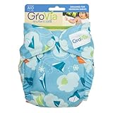 Grovia - Cotton Newborn All In One (AIO) Diaper - New Style - Drift