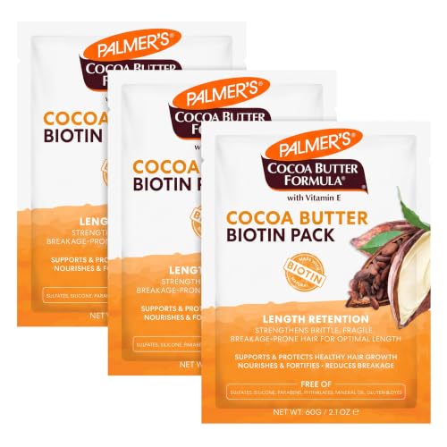 Palmer's Cocoa Butter & Biotin Length Retention Biotin Pack, 2.1 Ounce (Pack of 3) - image 1