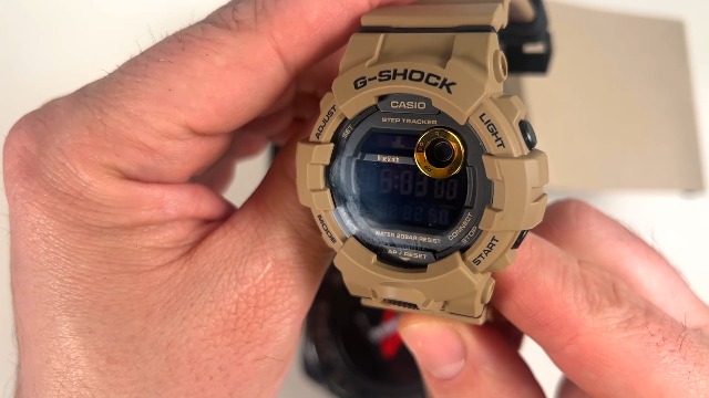 Watch G Shock GBD 800 Tan Fitness Watch on Amazon Live