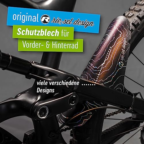 RIE:Sel Design Kol:OSS Schutzblech vorne, Unisex, hohenlinien, Einheitsgröße – Ansicht 2