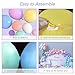NICDIY Balloons Birthday Decorations Party Balloons 136pcs Ballons Multicolor 12 10 5 Inch Assorted Colors Baby Blue Pink White Balloon Garland Arch Kit for Party Wedding Graduation Baby Shower
