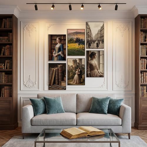 Image of QUTREY 11x17 Picture Frame 6 Packs, Black Frames 11x17 for Wall Mounting, Display 11 x 17 Posters, Photos & Art Prints Vertically or Horizontally