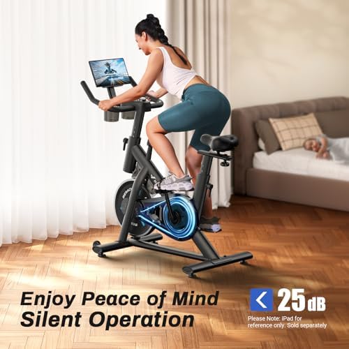 Exercise Bike, Brake Pad Stationary Bike with