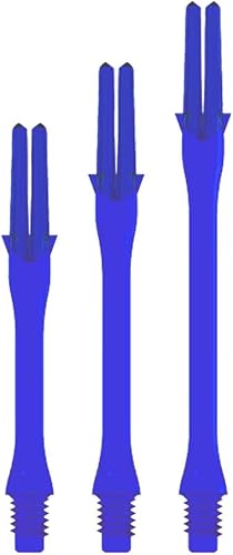 Ejes de dardos estilo L ejes de dardos de plástico duradero - Haruki Blue Slim 300 (largo)