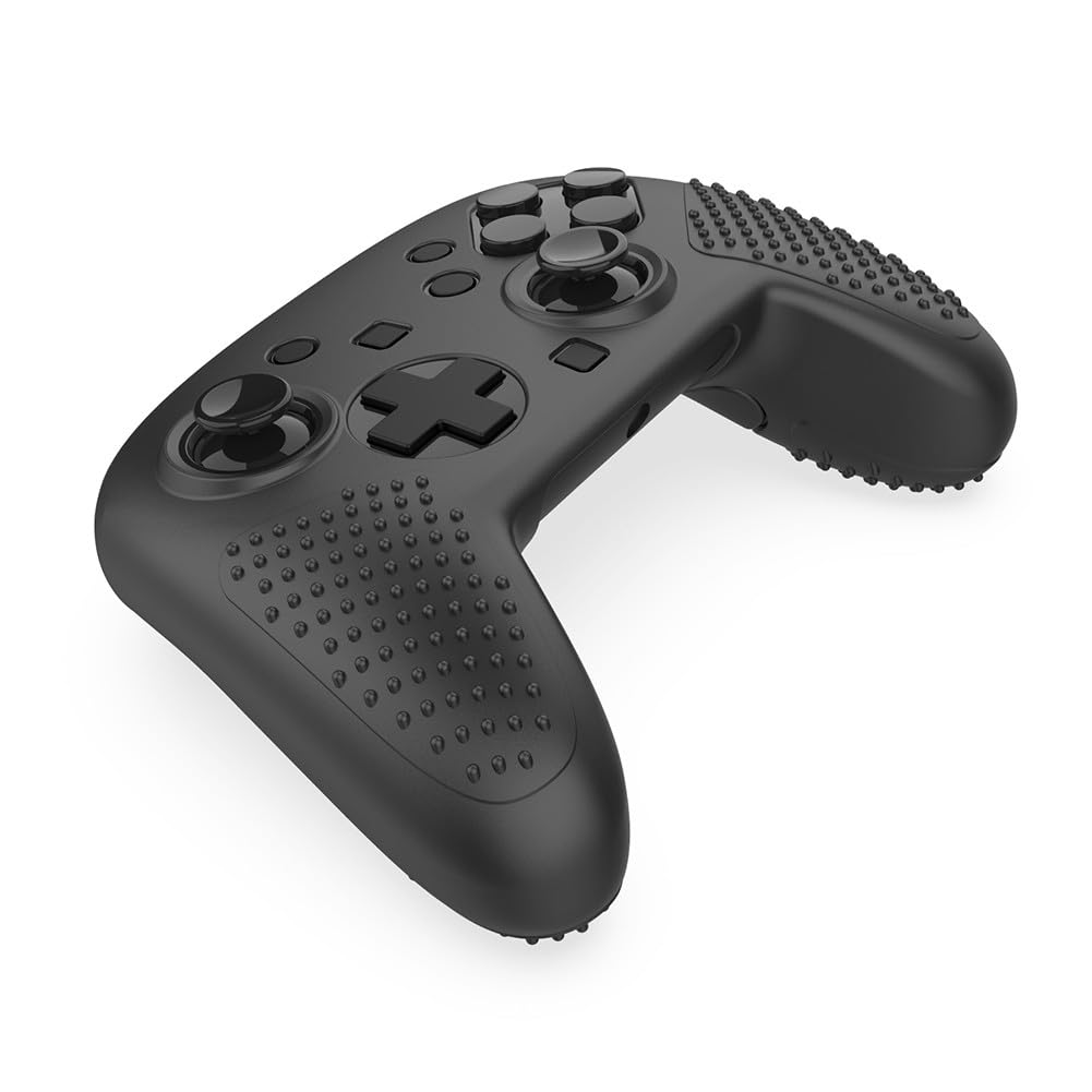 Copertura per controller in silicone Switch2 per Pro, impugnatura antiscivolo con ventilazione, pulsanti e porte precisi, confezione da 3 in nero/blu/rosso