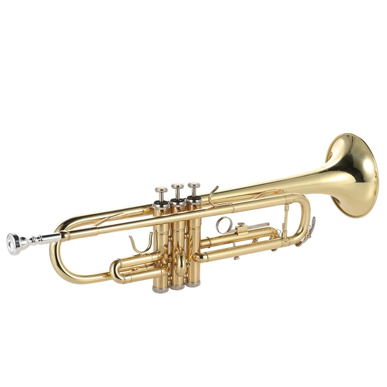 Trompeten Trompete Instrument B-Dur Profiprüfung Anfänger Rohr Messing Gold Kupfer Lack