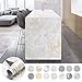 Produktbild iKINLO 61 x 500 cm Marmor klebefolie Selbstklebende küchenfolie PVC Wasserdicht Marmorfolie Möbelfolie Granit küchenschrank Folie DIY Dekofolie Tapete für Schlafzimmer Küche Schrank Tisch, Typ B