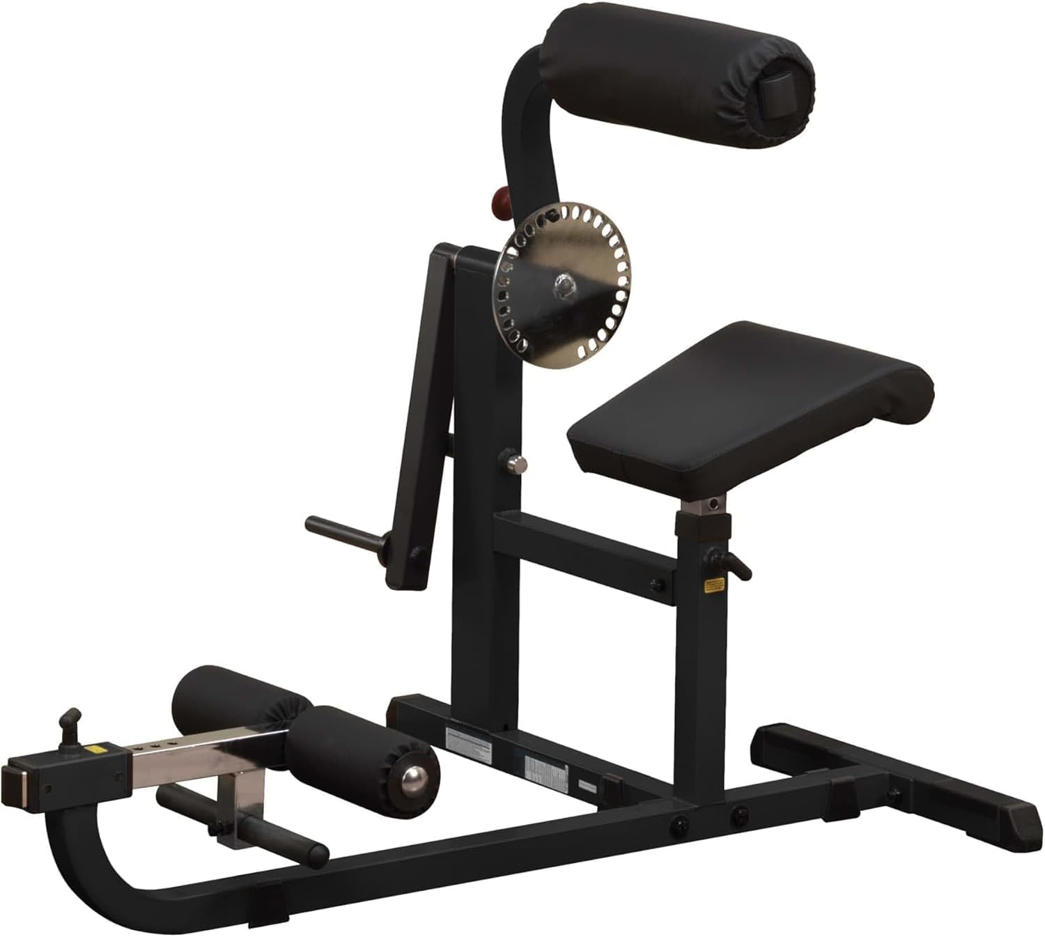Body-Solid (GCAB360B) CAM Ab and Back Machine - Dual-Function Core and Lower Back Strength Trainer with Adjustable Range-of-Motion