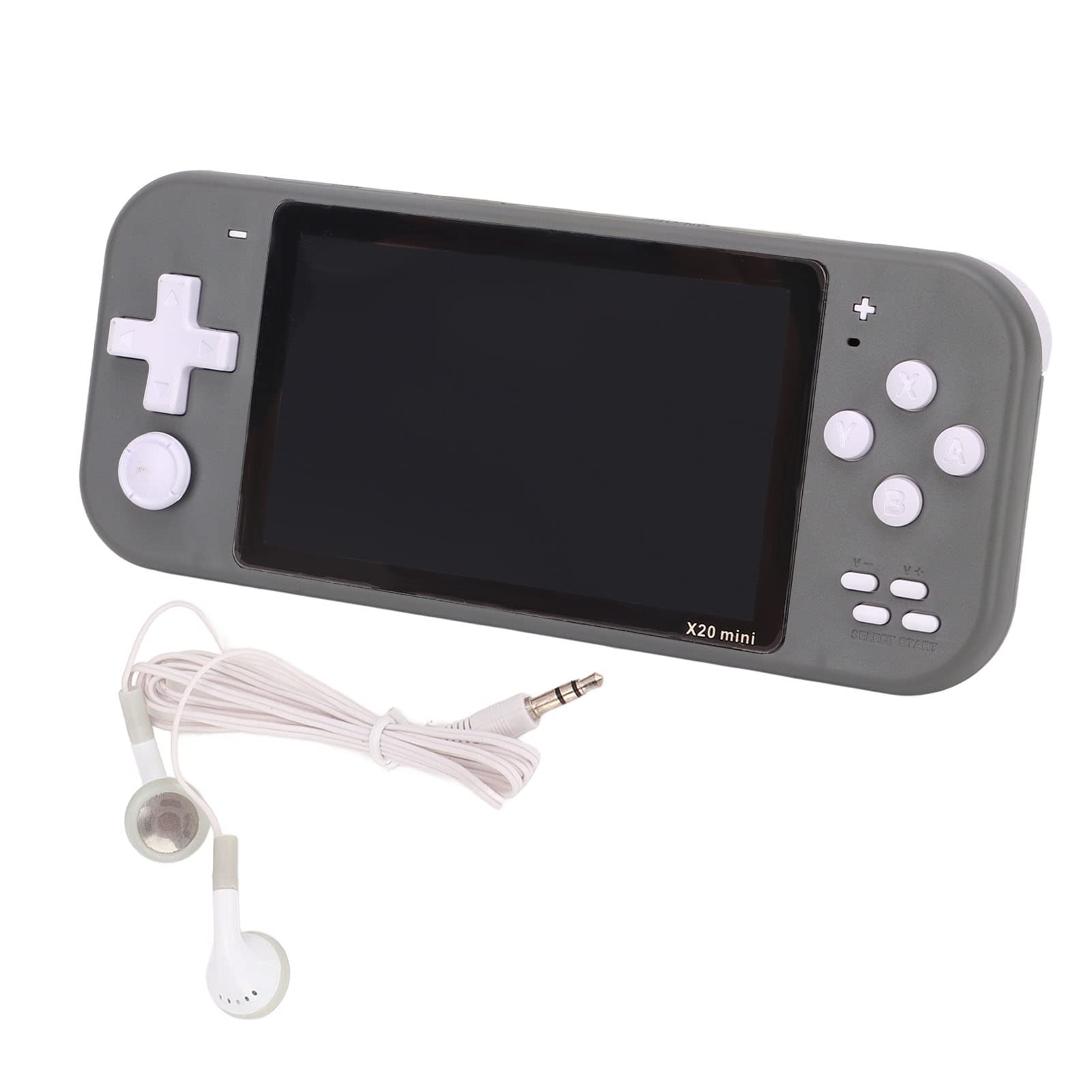 Console de Jeu Portable, Écran Couleur 4,3 Pouces, Contrôles Manuels, Idéal pour Enfants et Adultes, avec Émulateurs