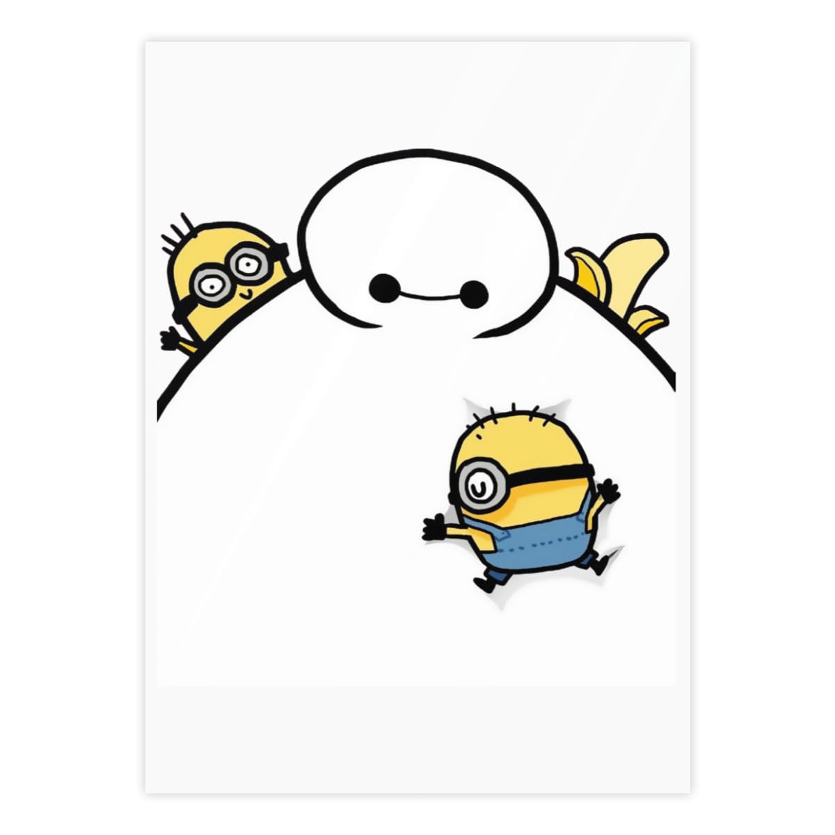 Amazon.co.jp: クリスタルステッカー ベイマックス 防水シール