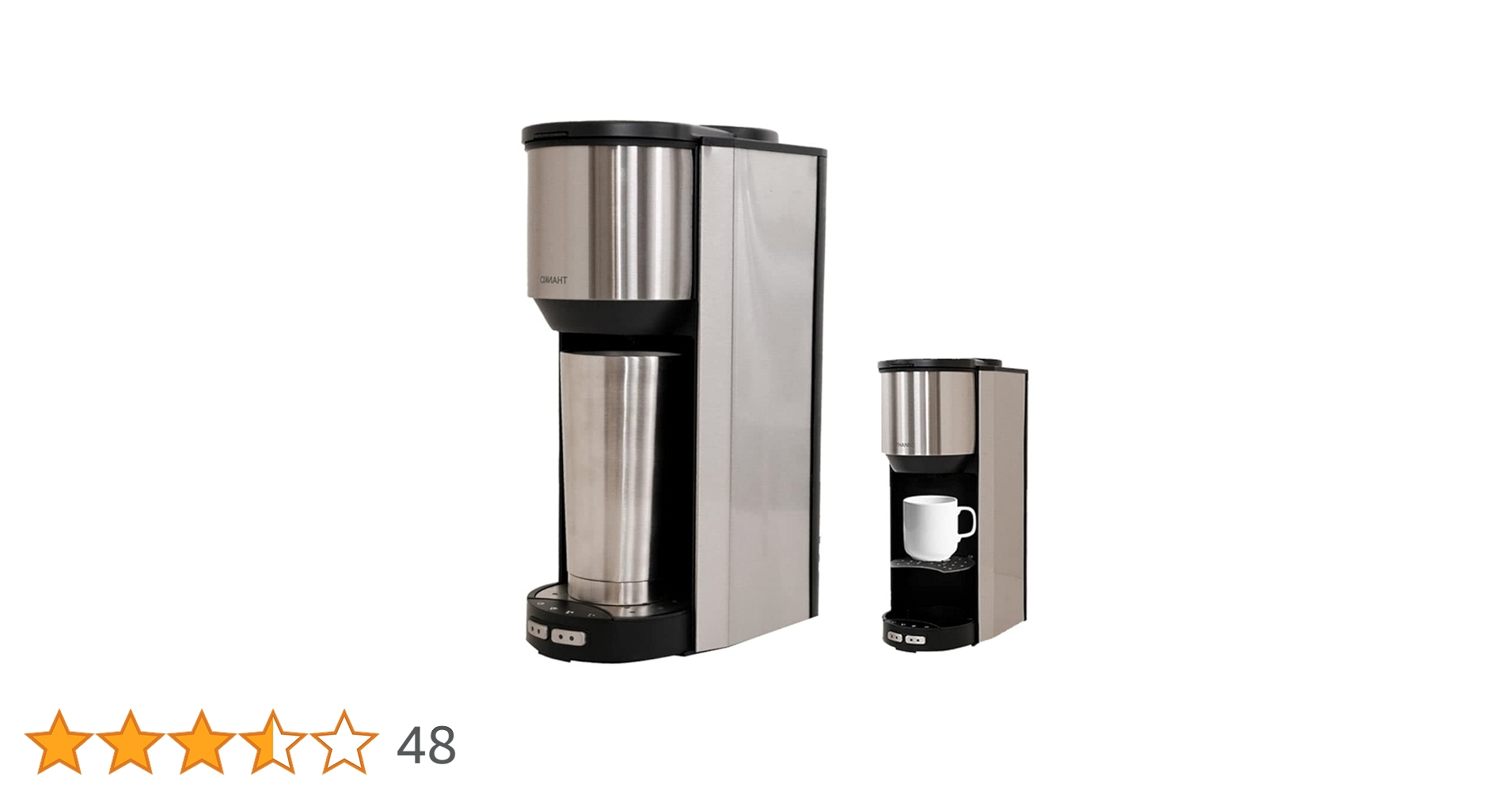 美品 THANKO サンコー 俺のバリスタ2 S-TCM21S コーヒーメーカー サンコーライフ THANKO 俺のバリスタ2 S-TCM21S お一人様 全自動