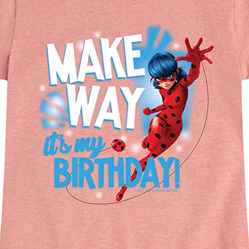 HYBRID APPAREL - Miraculous Ladybug - Make Way It's My Birthday - Youth Girls Short Sleeve Graphic T-Shirt3