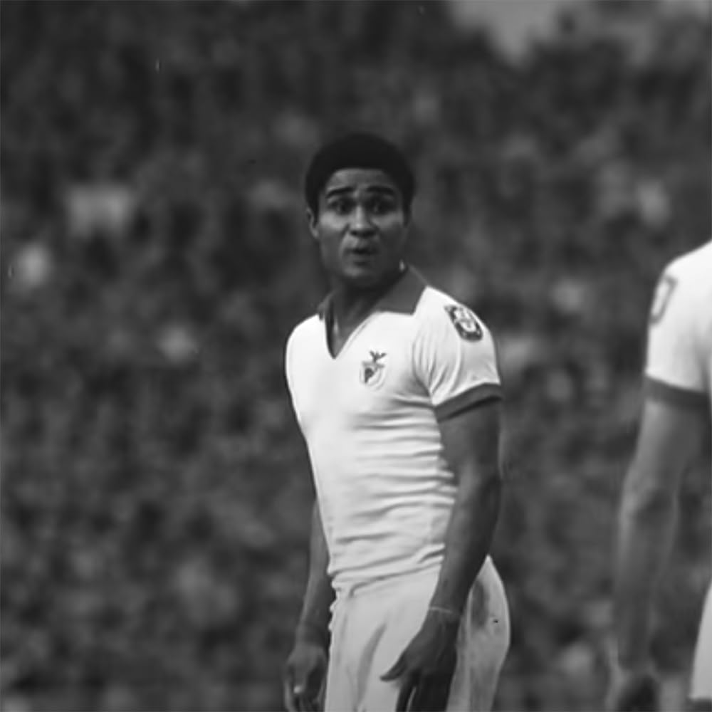 COPA - Retro Auswärtstrikot Herren - SL Benfica 1968 - Weiß - 100% Baumwolle