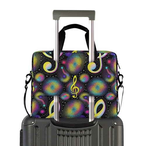 Funda para portátil 15.6" negra con asa y correas miniatura 4