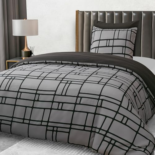 Pamposh Bettwäsche 135x200cm – Ultraweicher Mikrofaser-Bettbezug...