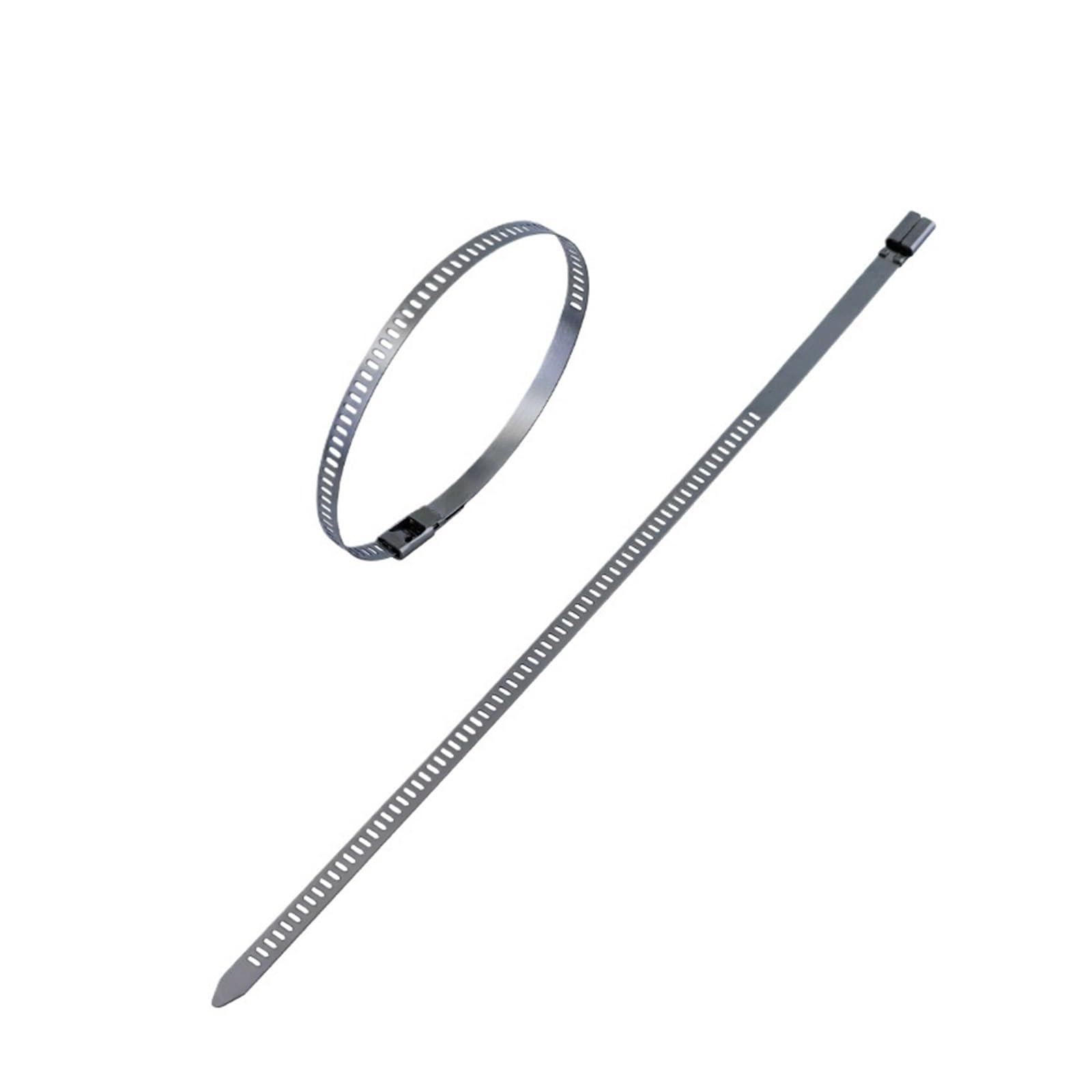 100 szt. opaski zaciskowe 7 x 350 ze stali nierdzewnej 7 x 350 mm