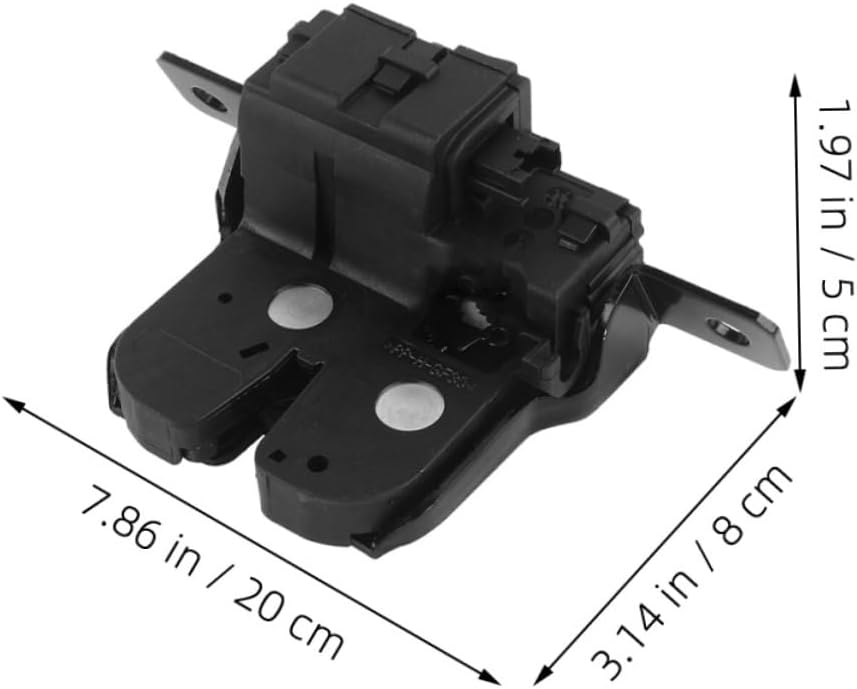Zerodeko Durable Trunk Latch Lock for Easy Install Rear Trunk Replacement Safe and Practical Design Compatible with Various Car Models