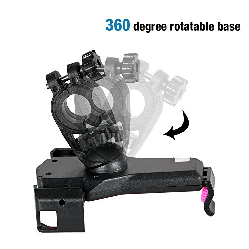 DECDEAL Montagem de telefone móvel de bicicleta ajustável Universal Bicycle Phone Rack Rotatable Bik