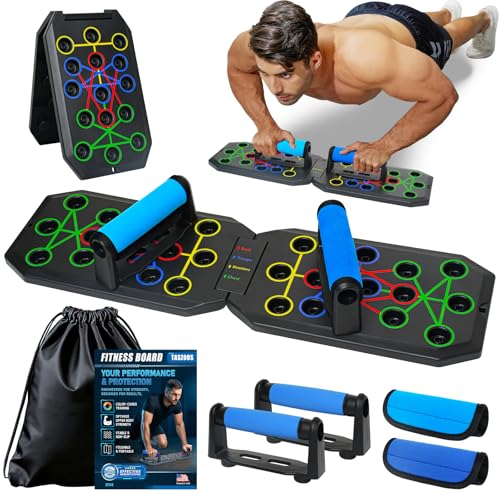 Foldable 20-in-1 Push Up Board for Home Gym