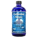 Superior Colloidal Silver 30PPM 16 fl oz Ionic Colloidal Silver Immune Support in a Non-leaching Glass Bottle