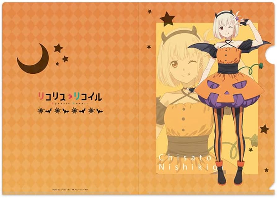 Amazon.co.jp: リコリス・リコイル クリアファイル ハロウィン ver. (2