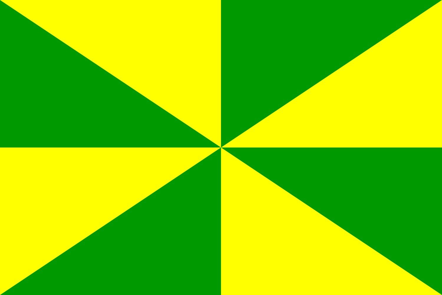 Drapeau Large 23Flag diagonalGyronny8 VY haut de gamme aux finitions soignées