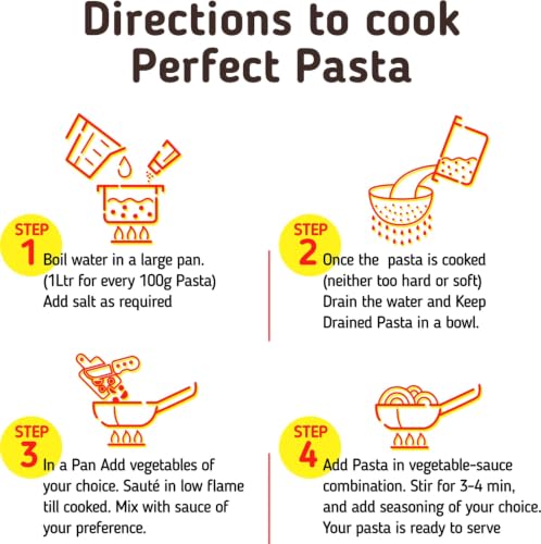 Image of DiSano Fusilli Pasta 400 gm (Pack of 2), Healthy Pasta, Made with 100% Durum Wheat Semolina, 100% Suji, No Maida, Source of Protein & Fibre, Non-Sticky