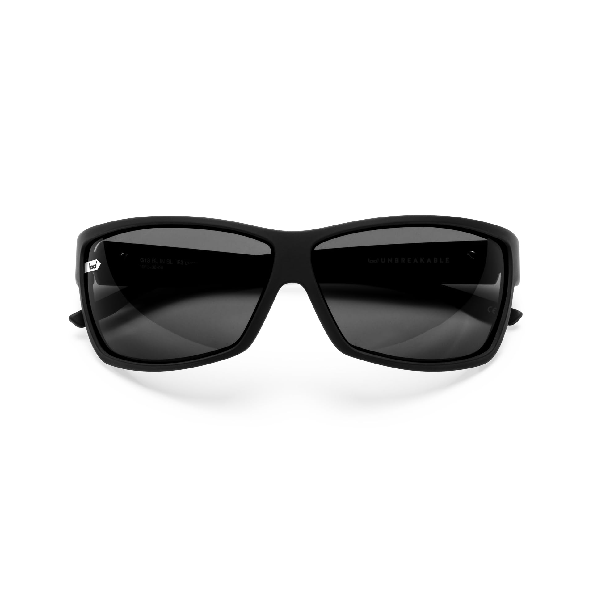 Gloryfy Unbreakable (G13 black in black) – Occhiali da sole infrangibili per sport, uomo, donna, nero