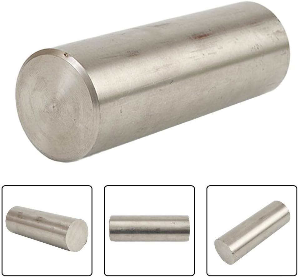TC4 Grade 5 Titanium Round Bar 6Al-4V Aerospace Industrial Metal Rod High Strength Heat Resistant Alloy Stock 35mm Diameter 100mm Length