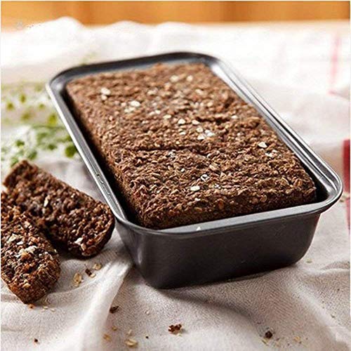 Non-Stick Loaf Baking Pan 20cm – Heavy Duty Carbon Steel Bread & Cake Tin, Commercial Grade Rectangular Bakeware Mold for Baking, Roasting & Cooling-image-39