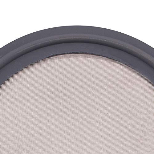 Image of DERNORD 2.5 inch FKM Sanitary Gasket w /Stainless Screen - Tri Clamp Clover (625 Mesh)
