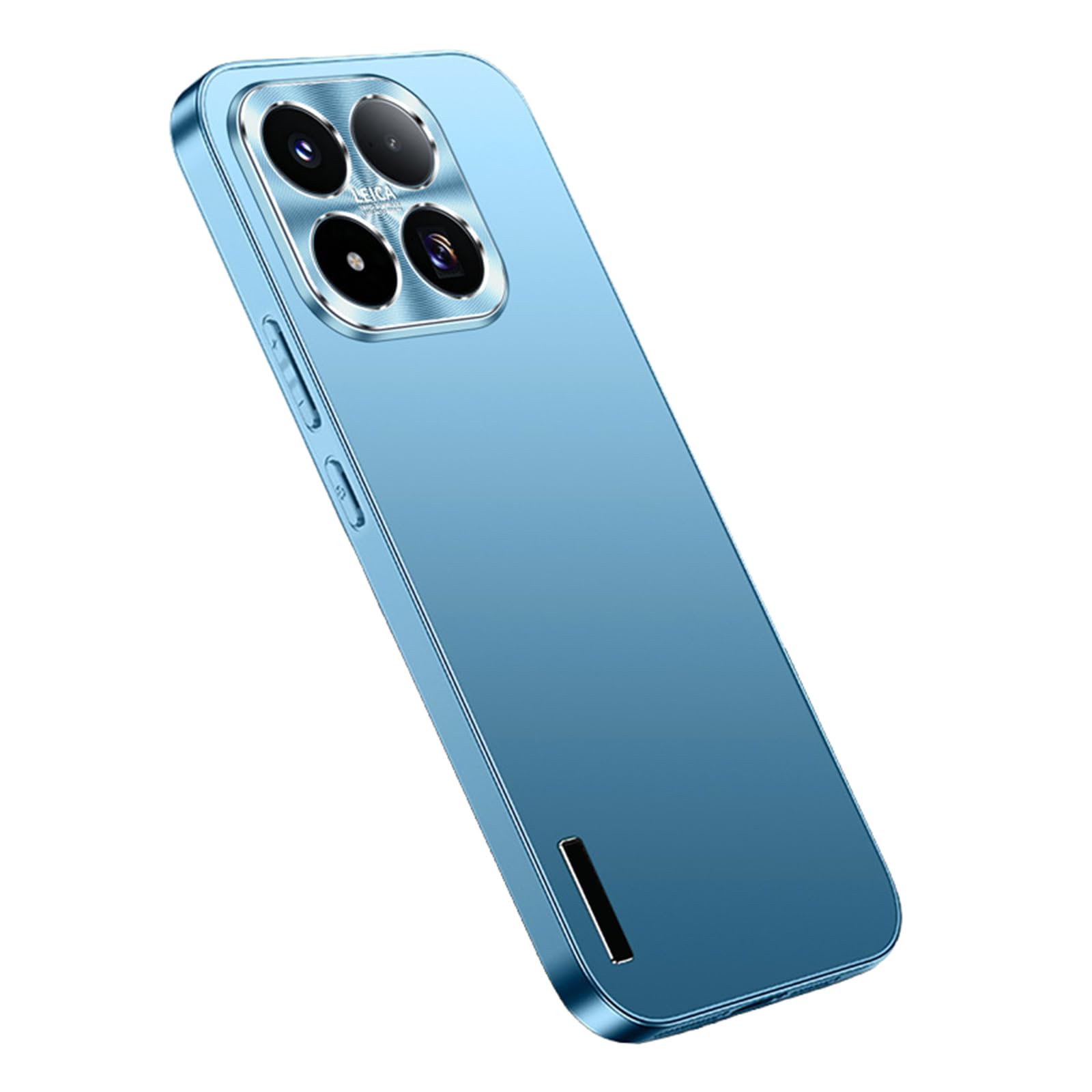 Obudowa do Xiaomi 17Max, metalowa ochrona otworu aparatu wąska obudowa odporna na zarysowania minimalistyczne etui na telefon, niebieska, 17Max
