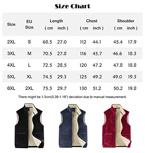 Panegy Giacca in Pile Senza Maniche Uomo Invernale...