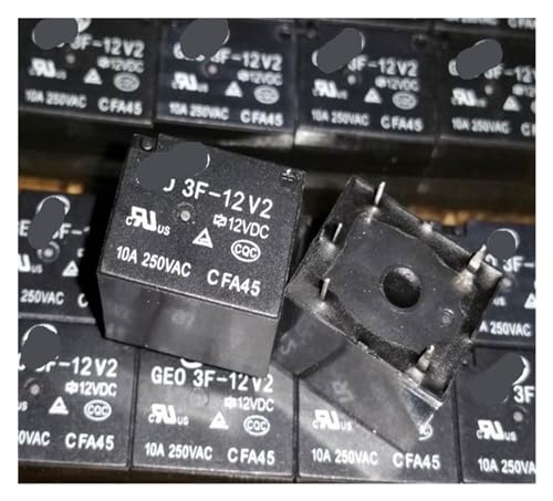 Relé de 5 pines T73-1C-12V-10A soluciona fallos en placas electrónicas