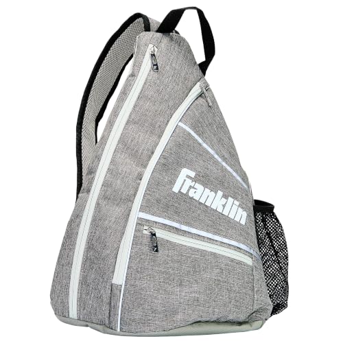 Pickleball-X Elite Performance Sling Bag - Official Bag of the US OPEN (Gray/Gray)