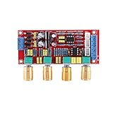 La placa de tono contiene 10 veces el preamplificador de la placa de tono y control de volumen de agudos, altos, bajos y